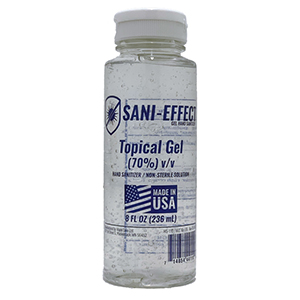 8OZ FLIPTOP GEL HAND SANITIZER w/ ALOE